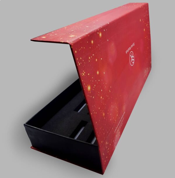جعبه هاردباکس ادکلن قرمز