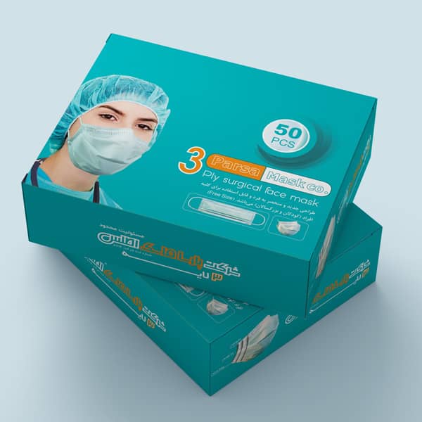 چاپ جعبه ماسک و جعبه های دارویی