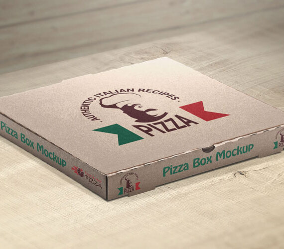 جعبه پیتزا آماده