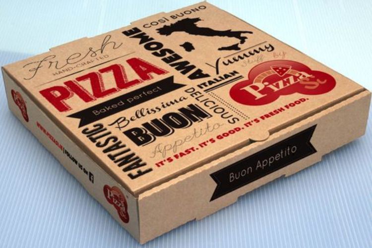  جعبه پیتزا ۶ ضلعی